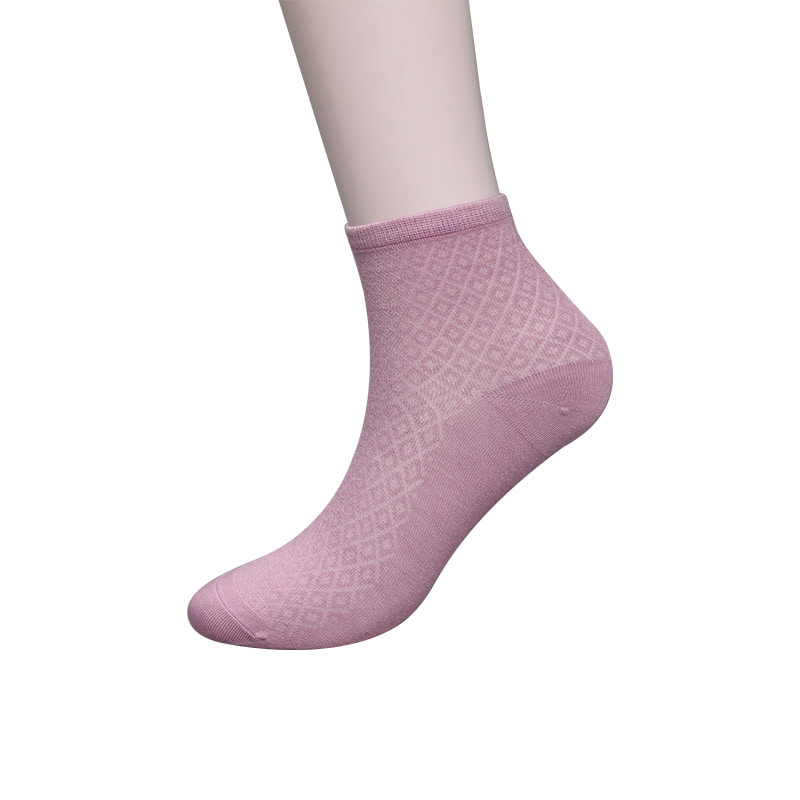 Puha bambuszszálas nylon táska, vékony kis gyémánt alkalmi női zokni, kézzel varrott női zokni WSD1689