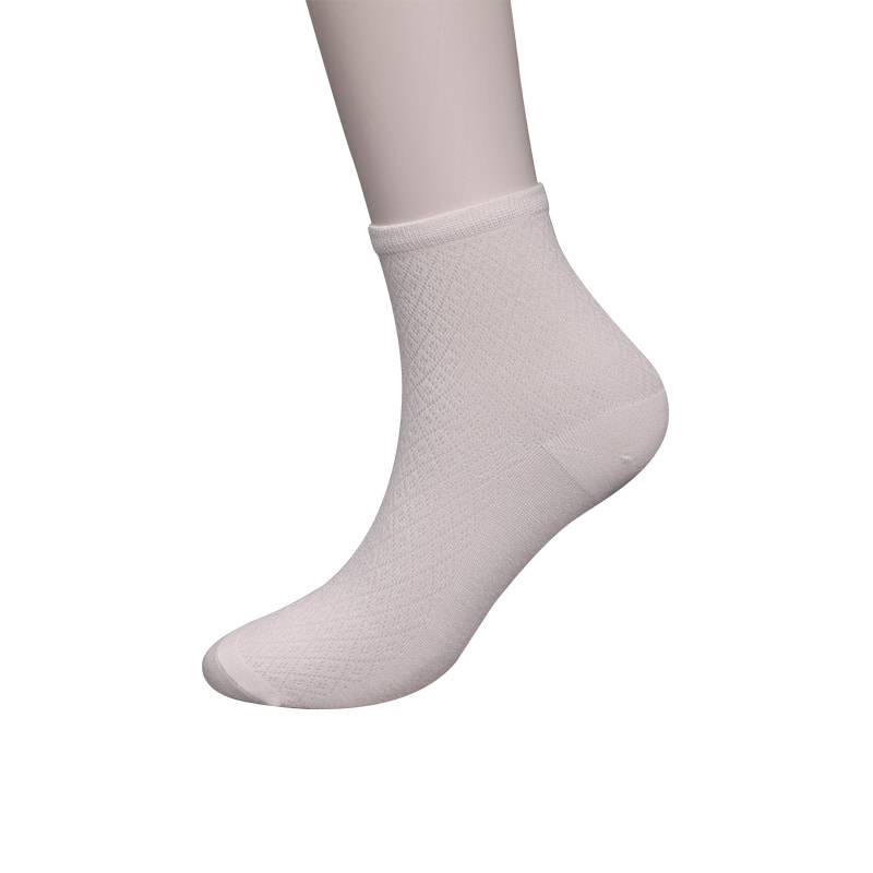 Puha bambuszszálas nylon táska, vékony kis gyémánt alkalmi női zokni, kézzel varrott női zokni WSD1689