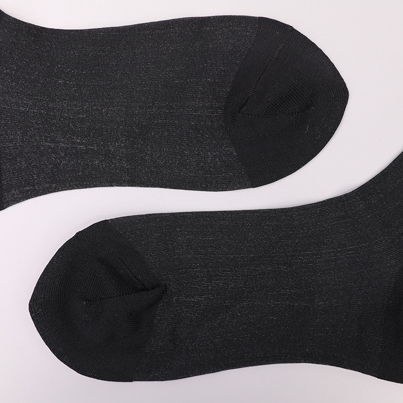 Divat átlátszó nylon selyem pamut alsó női zokni Szuperfinom nylon átlátszó selyem női zokni Kristály selyem női zokni WSD1946
