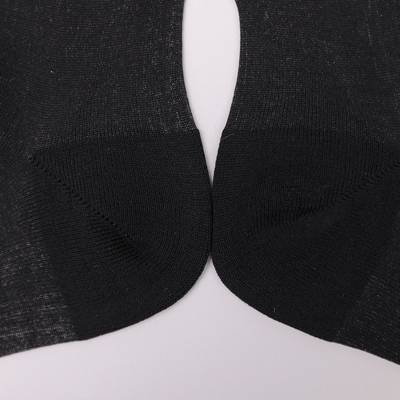 Divat átlátszó nylon selyem pamut alsó női zokni Szuperfinom nylon átlátszó selyem női zokni Kristály selyem női zokni WSD1946
