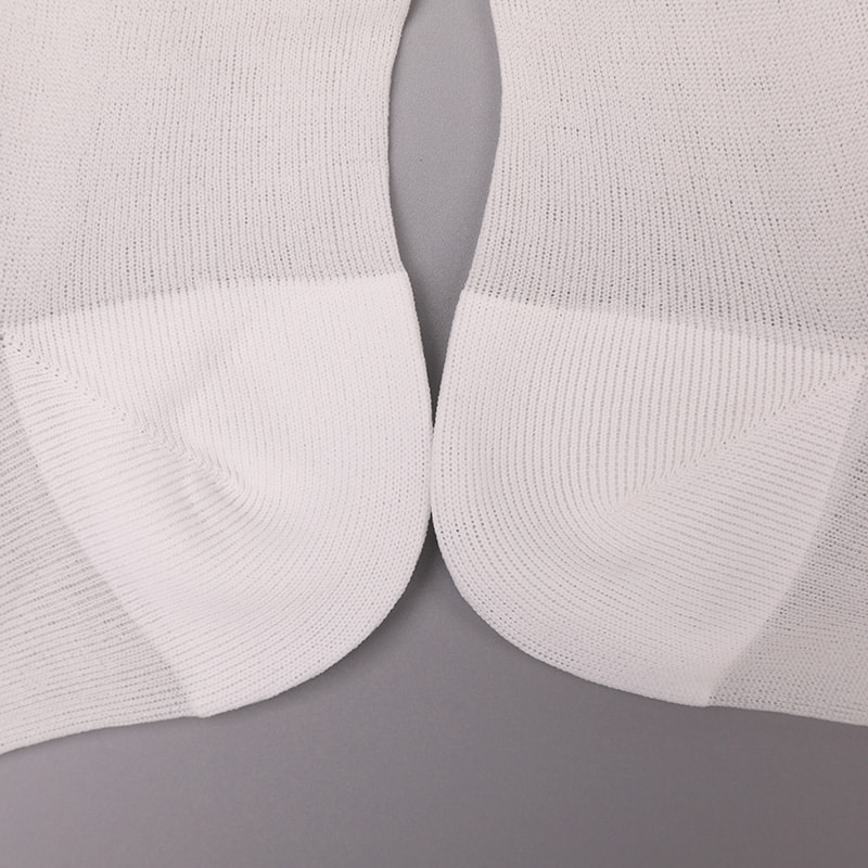 Divat átlátszó nylon selyem pamut alsó női zokni Szuperfinom nylon átlátszó selyem női zokni Kristály selyem női zokni WSD1946