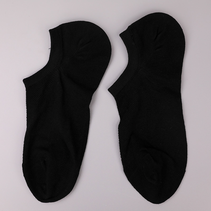 Ultravékony fésült pamut, nylon és spandex sima félhálós, kézzel varrott női zokni WSD1673