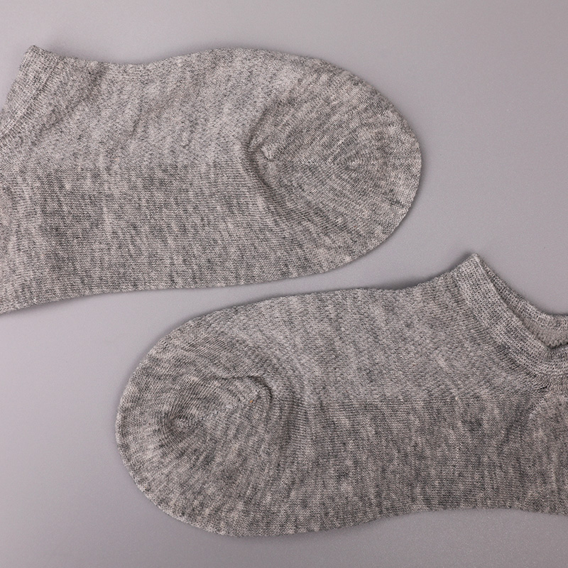 Ultravékony fésült pamut, nylon és spandex sima félhálós, kézzel varrott női zokni WSD1673