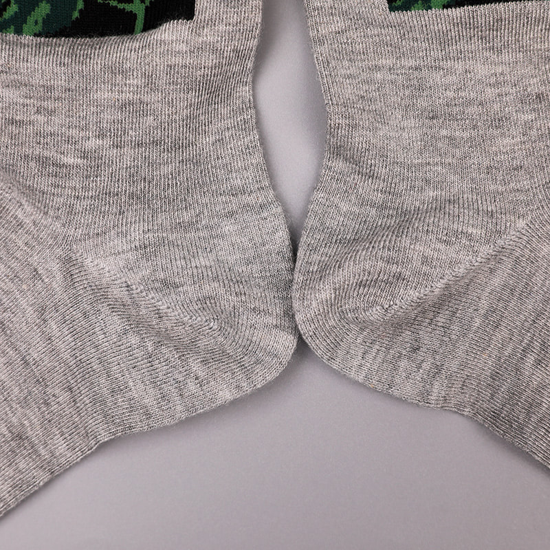 Puha fonású selyem nylonba csomagolt spandex utánzat 3D nyomtatott jacquard kézzel varrott őszi és téli férfi zokni WSD2850