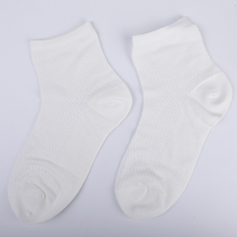 Puha bambuszszálas nylon táska, vékony kis gyémánt alkalmi női zokni, kézzel varrott női zokni WSD1689