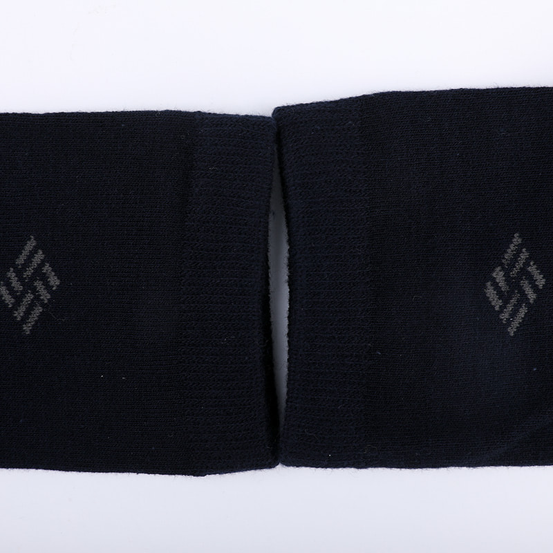 Fésült pamut pamut burkolt ammónia zokni 98% pamut fonal kis jacquard kézzel varrott őszi és téli férfi zokni WSD2581